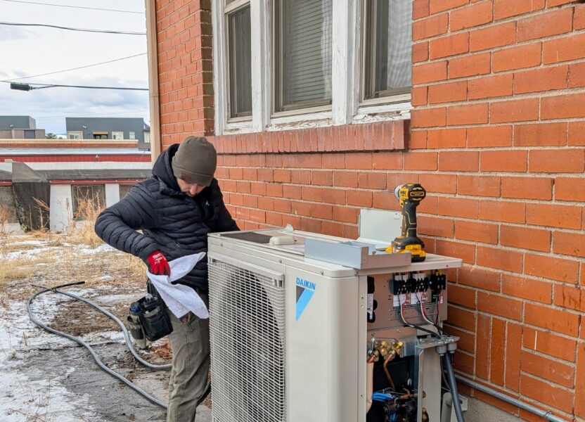 Repairing a mini-split system in Denver
