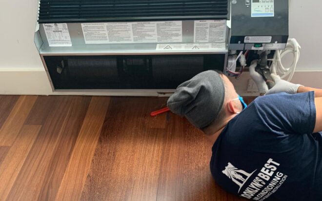 Air condition installation at home