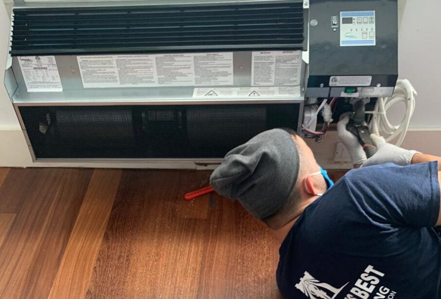 GAS PTAC installation